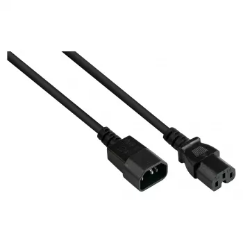 Good Connections IEC Appliance-Hot-Condition C14 uz C15 melns 5m