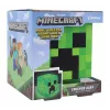 Paladone Minecraft Creeper 3D Dizaina Lamp PP6595MCFV3 — Galda/Piekarināmais Apgaismojums