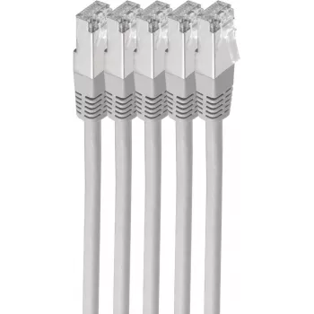 shiverpeaks BS75711-H0.25-SET5 tīkla kabelis pelēks 0,25 m Cat6 S/FTP (S-STP) (BS75711-H0.25-SET5)