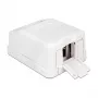 DeLOCK 86235 Elektroinstalācijas kārba balta 65 mm x 47 mm x 29 mm