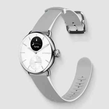 Withings ScanWatch 2 hibrīda pulkstenis 38 mm nerūsējošais tērauds