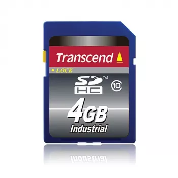 Atmiņas karte Transcend 4GB SDHC 10. klase TS4GSDHC10