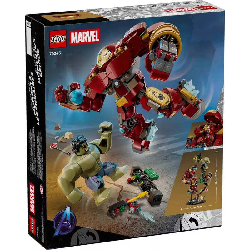 LEGO MARVEL 76343 Episkā cīņa: Hulkbuster pret Hulku