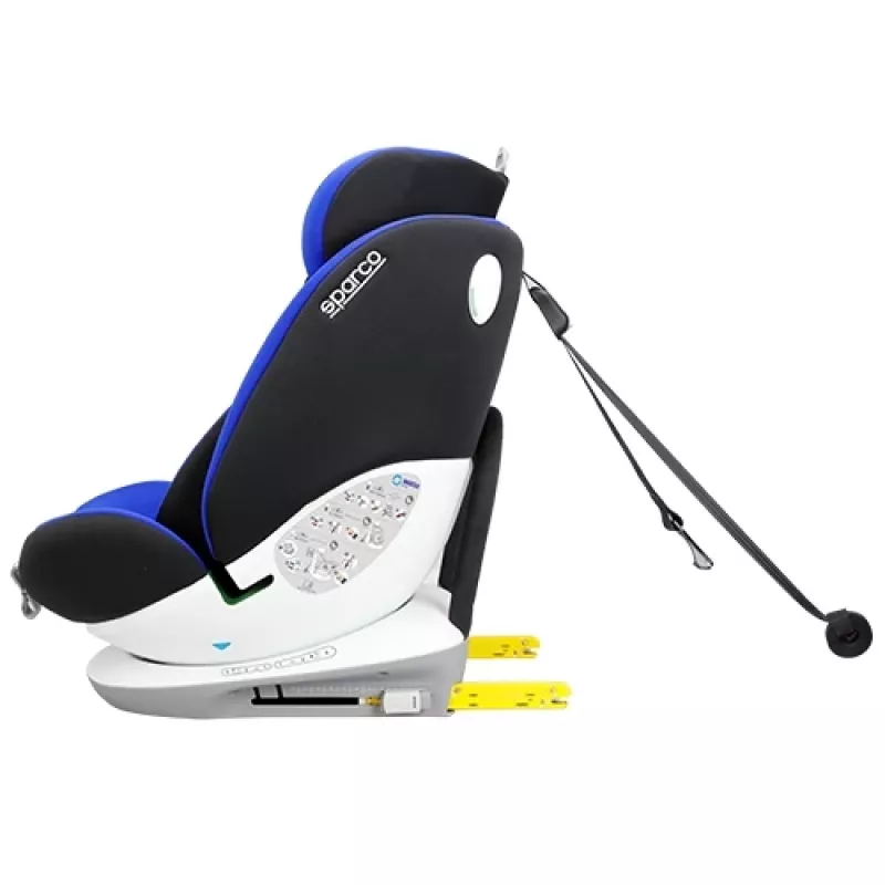 Bērnu autokrēsliņš Sparco SK3000 Blue SK3000I_BL, regulējams 40–150 cm