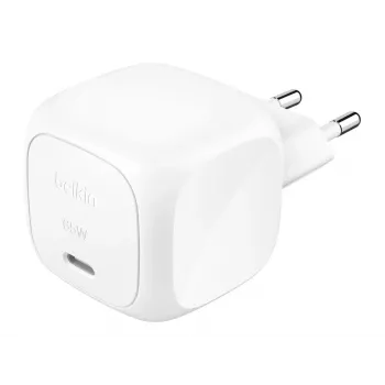 Belkin BoostCharge Laptop Portatīvā spēļu konsole Viedtālrunis Planšete Balts Maiņstrāvas Ātrā uzlāde Iekštelpām WCA011KQWH