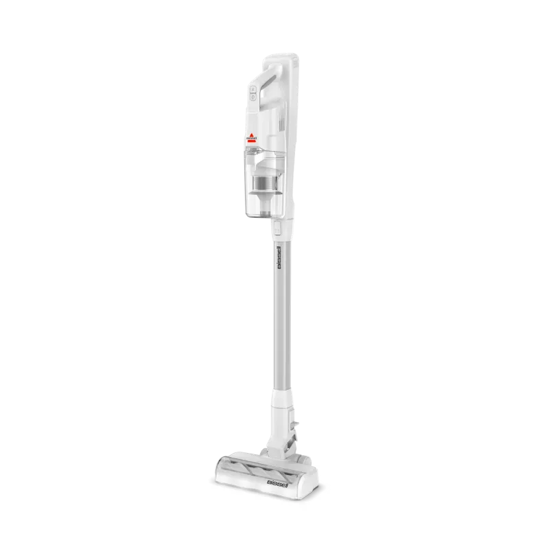 Bissell PowerClean bezvadu stieņputekļsūcējs | 200 W | darbības laiks līdz 40 min | silts balts/pelēks/spīdīgs sudrabs