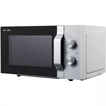 Sharp R204WA mikroviļņu krāsns sudraba/balta Solo 20 L 800 W