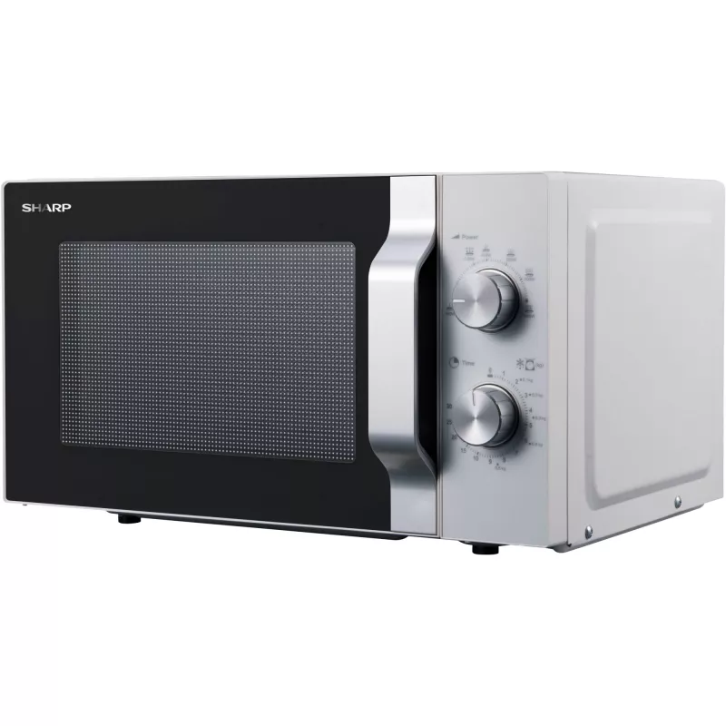 Sharp R204WA mikroviļņu krāsns sudraba/balta Solo 20 L 800 W