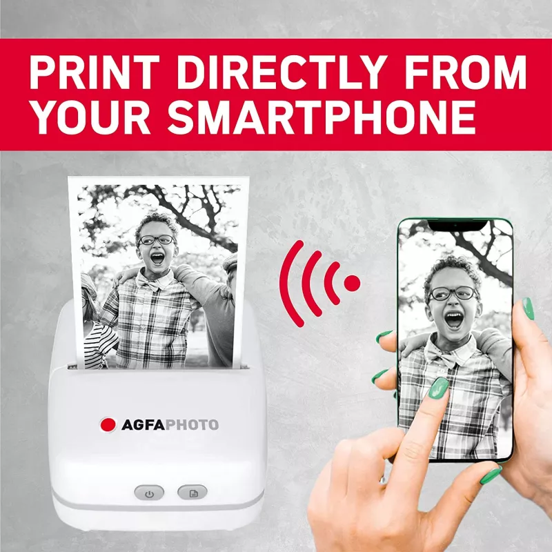 AgfaPhoto Realpix Pocket P Thermal White