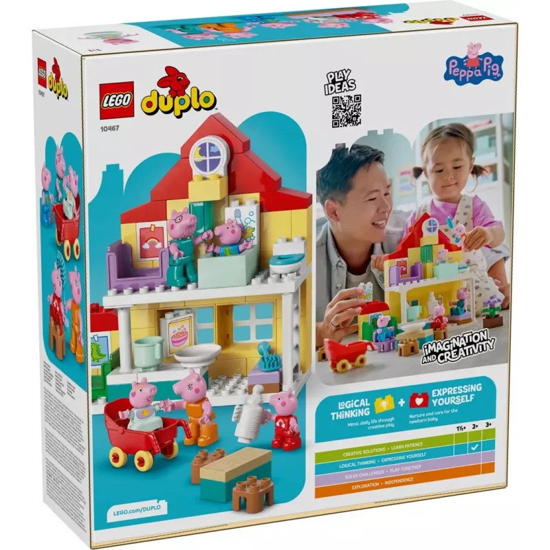 LEGO DUPLO 10467 Peppa Pig - Ģimenes māja