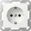 Gira SCHUKO kontaktligzdu modulis System 55 Rein modelis 445303, System 55 rāmjiem