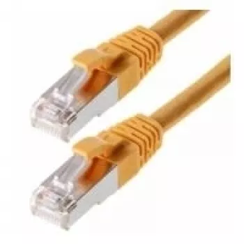Tīkla kabelis Helos Cat 5e SF/UTP 0,5 m Dzeltens