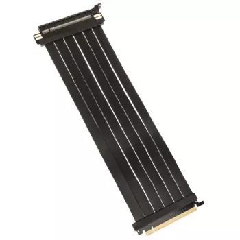 Kolink PCI Express 5.0 x16 uz x16 pacēlāja kabelis, 180 grādi, melns - 30 cm