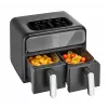 Amica AFM 7020 divu groziņu gaisa friteris, 8 l, 2400 W, melns
