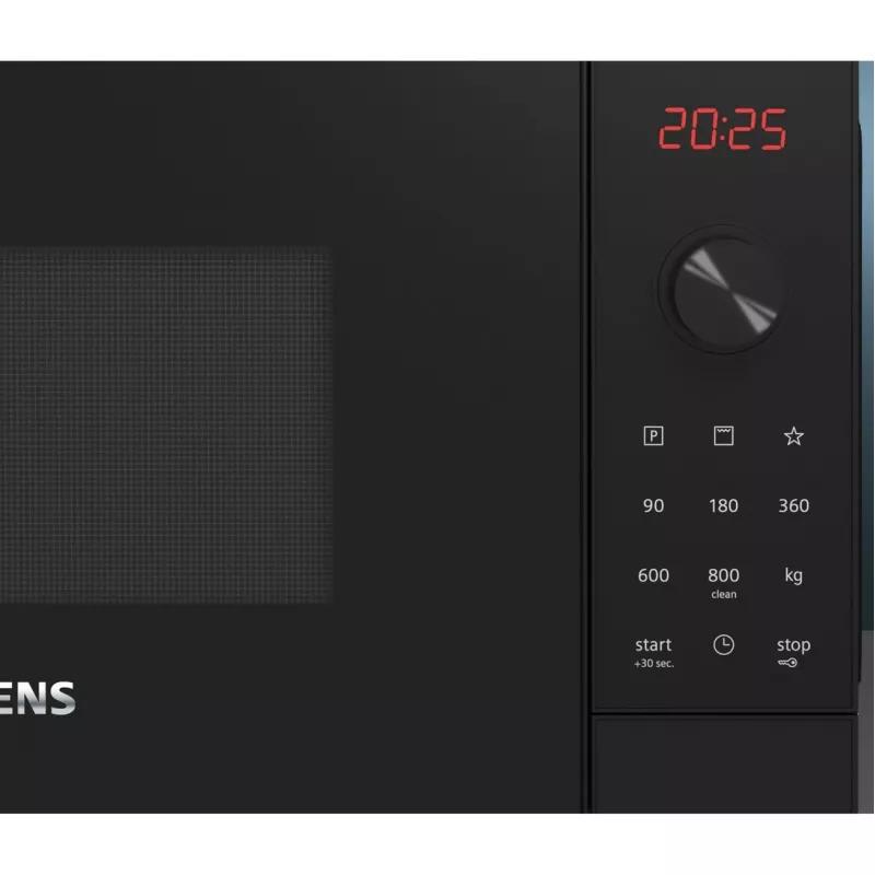 Siemens iQ300 FE023LMB2 mikroviļņu krāsns Solo melna Countertop 20 L 800 W