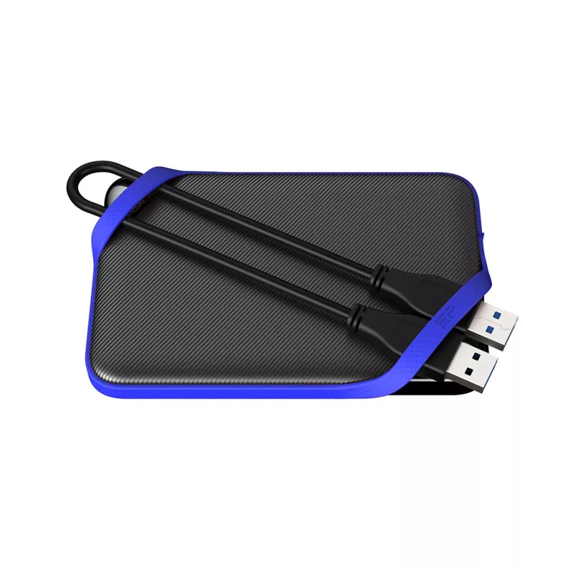 Ārējais cietais disks Silicon Power A62S 2TB, USB Type-A 3.2 Gen 1, zils/melns