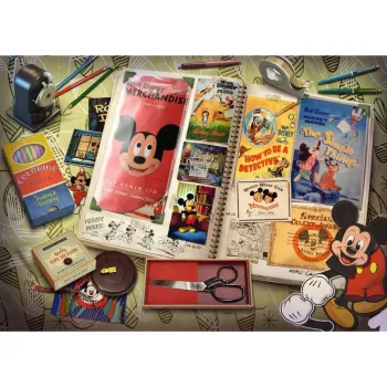 Puzle 1950 Mickey Moments (1000 gab.)