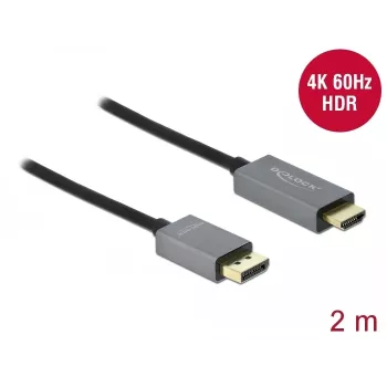 DeLOCK Active DisplayPort uz HDMI kabelis 1.4 4K 60Hz 2m