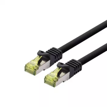 Tīkla kabelis LOGON TCR6ASS015BL RJ-45 Cat6a 1.5 m Melns