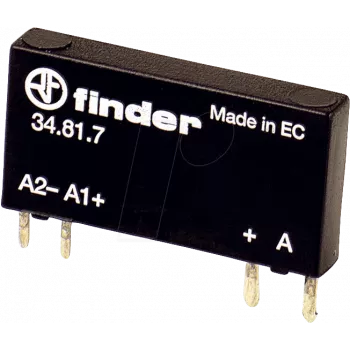 FIN 34.81 05-240 - Iespraudrelejs 1 Normāli Atvērts Kontakts 2A 5VDC/240VAC (34.81.7.005.8240)