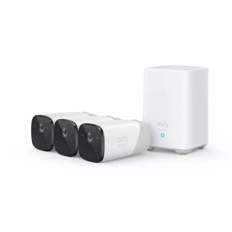 Bezvadu kamera EUFY CAMERA 2 PRO 3+1 KIT T88523D2