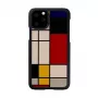 Viedtālruņa maciņš man and wood iPhone 11 Pro — melns koka aizsargmaciņš