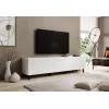TV skapis cama meble ASTI 200×42×52 cm balts matēts