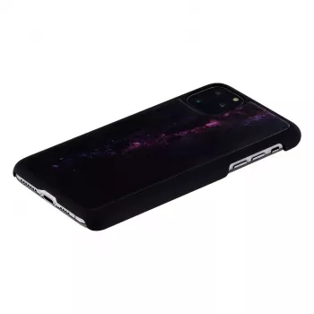 iKins aizsargmaciņš iPhone 11 Pro Max — Milky Way Black