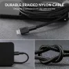 Lightning kabelis AUKEY CB-AL05 1m Melns