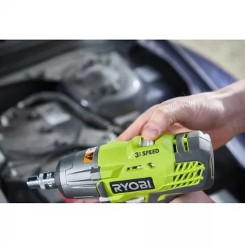 Bezaku triecienuzgriežņu atslēga Ryobi R18IW3-0, 400 Nm (bez akumulatora un lādētāja)
