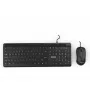 Inca IMK-377 tastatūra un pele, USB, melna, turku izkārtojums