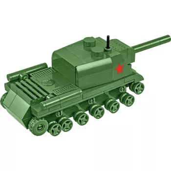 Celtniecības komplekts Cobi ISU 152 — Otrā pasaules kara tēma, 135 gabali, zaļš