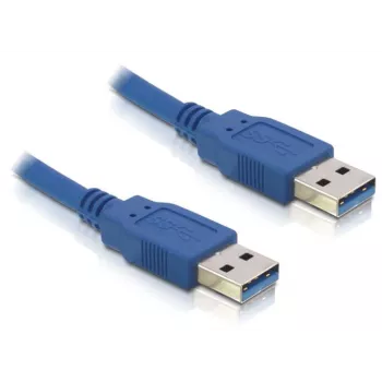 USB kabelis DeLOCK 0,5m USB 3.0 / USB 3.2 Gen 1 A-A zils
