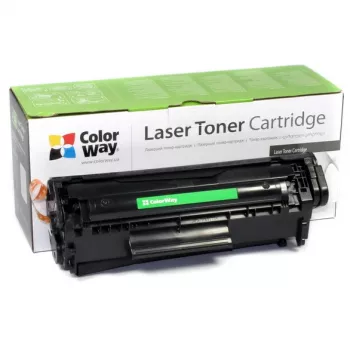 Tonera kasetne ColorWay CW-HQ2612/FX10M 2000 lpp Melna