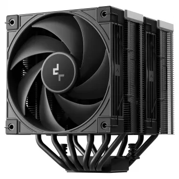 Gaisa dzesētājs DeepCool AK620 G2, 120 mm ventilators, melns