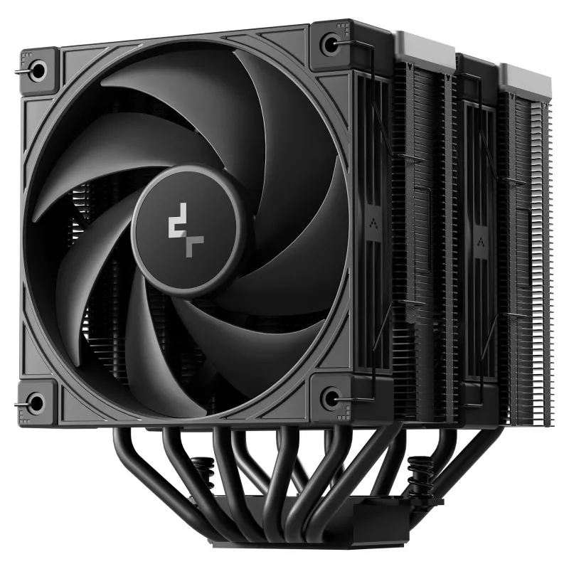 Gaisa dzesētājs DeepCool AK620 G2, 120 mm ventilators, melns