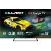 Blaupunkt QLED televizors 55QBG6000S 55 inch Smart TV Google TV Melns