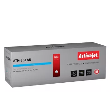 Activejet ATH-351AN Toner (aizstāj HP 205A CF351A; Supreme; 1100 lpp; ciāns)