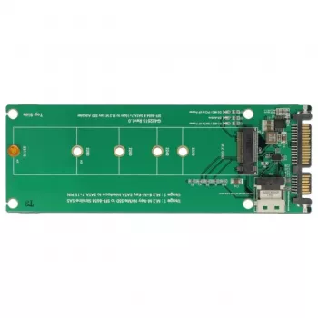 DeLOCK 63953 iekšējā interfeisa karte M.2 SSD ar SAS/SATA izejām