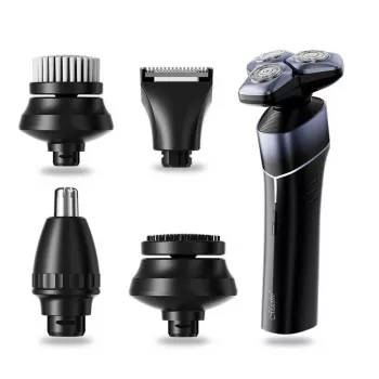Elektrisks 5-in-1 ūdensnecaurlaidīgs skūšanās komplekts Maestro MR-675 ar USB uzlādi