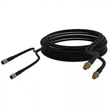 Poynting - Antenas piederums - Kabelis - A-CAB-92 - 5m dubults HDF-195 zemas zudumu kabelis SMA-vīrietis uz SMA-sieviete (A-CAB-092)