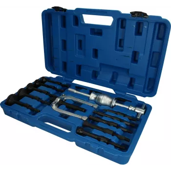 Bearing puller set ks tools BT631150 — 16-daļīgs iekšējo gultņu noņemšanas komplekts