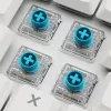 Sharkoon PureWriter W65 bezvadu tastatūra, QWERTZ vācu izkārtojums, balta, Kailh Choc V2 Red