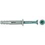 Enkurnagla FISCHER N 6x40/10 S (100 gab.) — metāla enkurnagla 6×40 mm, uzmava 10 mm