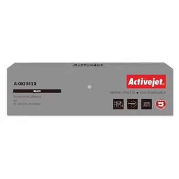 Activejet A-OKI3410 Lente (aizstāj OKI 9002308; Supreme; 10.000.000 rakstzīmes melna)