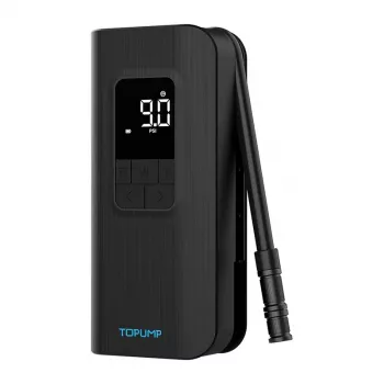 Bezvadu elektriskā sūkņa Cycplus A12 — pārnēsājams kompresors velosipēdu, motorolleru un sporta aprīkojuma piepumpēšanai