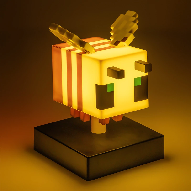Paladone Minecraft Bee Icon gaisma
