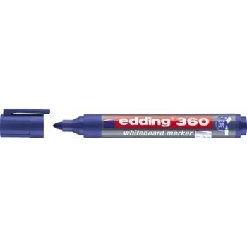 Marķieris Edding 360 ar lodes galu, zils