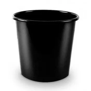 Atkritumu spainis Forpus, 11l, melns, plastmasa