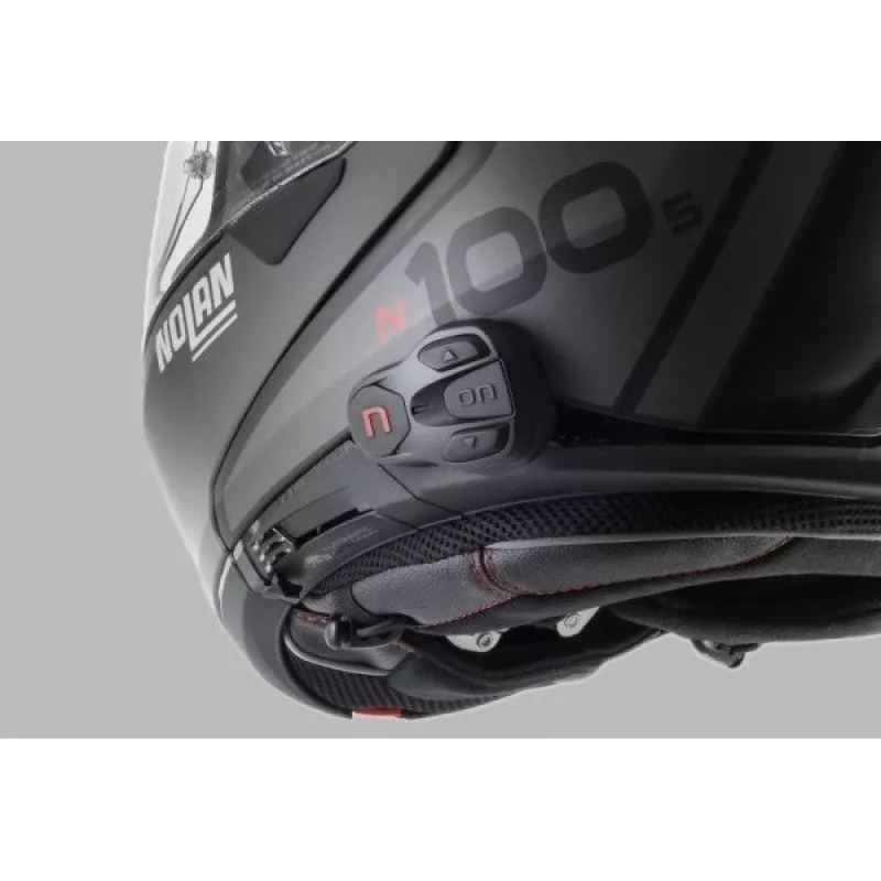 Nolan N-Com B902L R motociklu sarunu sistēma, 1 gab., melna
